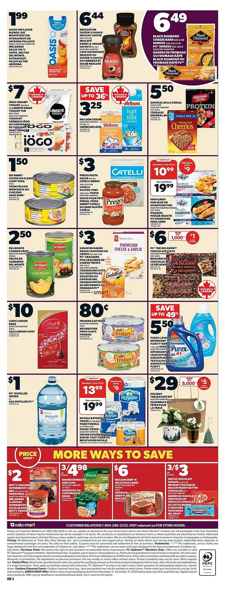 Valu-mart flyer (2025-12-04 - 2025-12-10) | 2