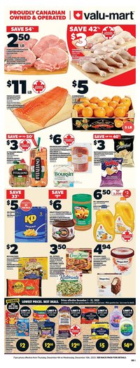Valu-mart flyer