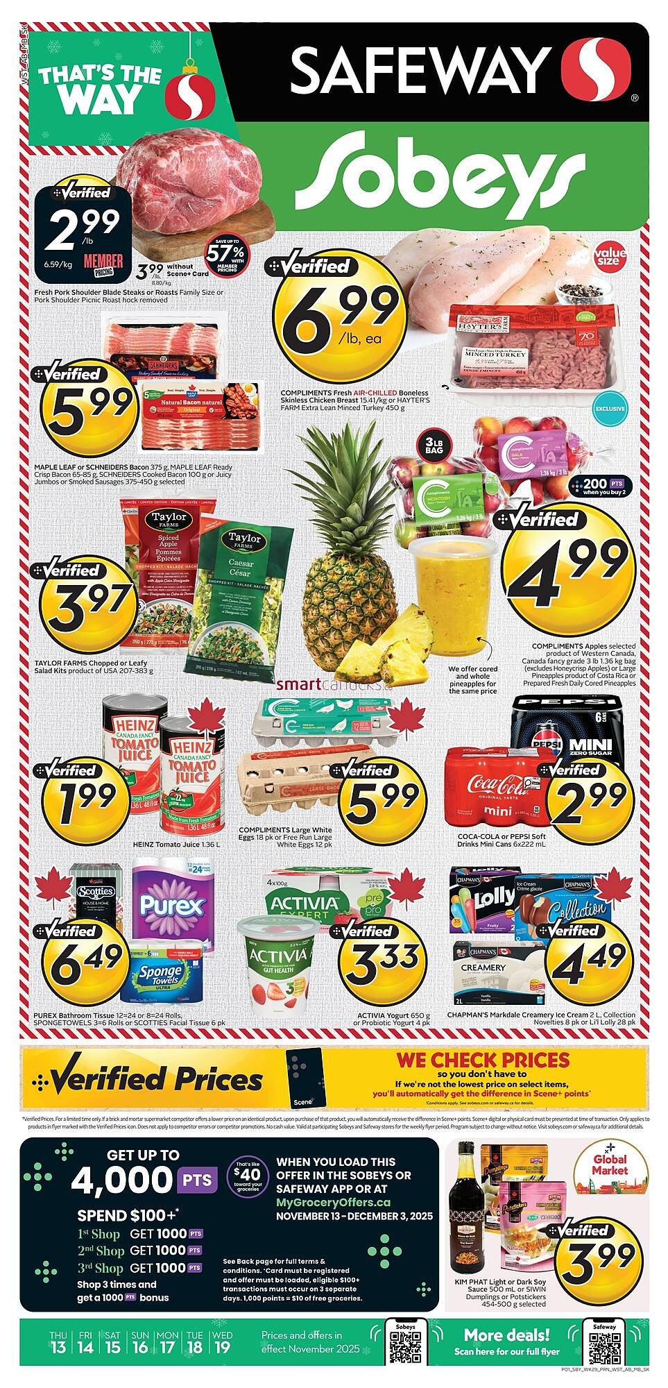 Safeway flyer (2025-11-13 - 2025-11-19) | 1