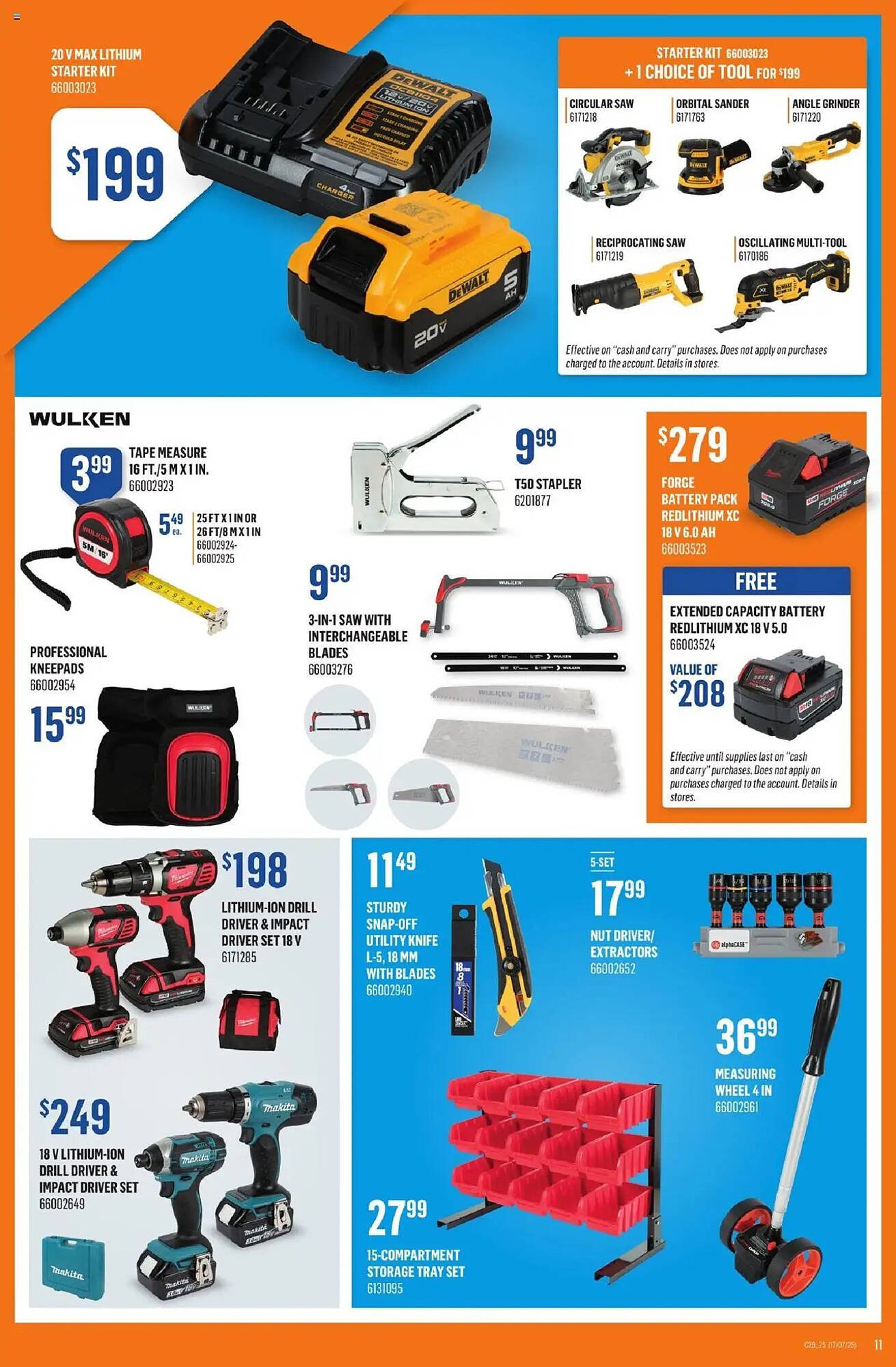 Canac flyer