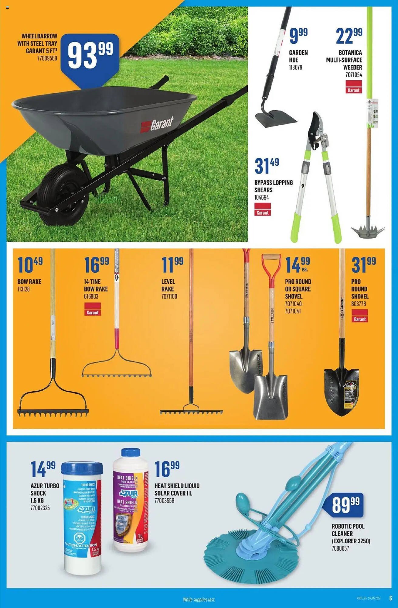 Canac flyer