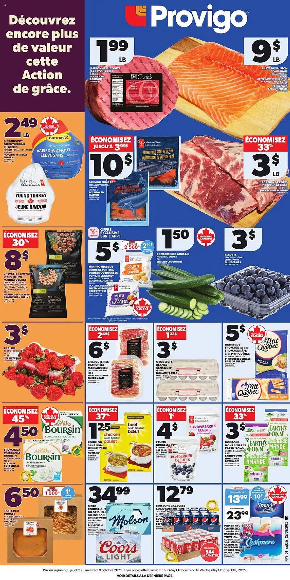 Provigo flyer (2025-10-02 - 2025-10-08) | 1