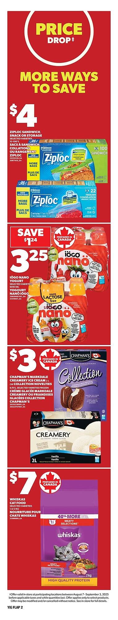 Independent Grocer flyer