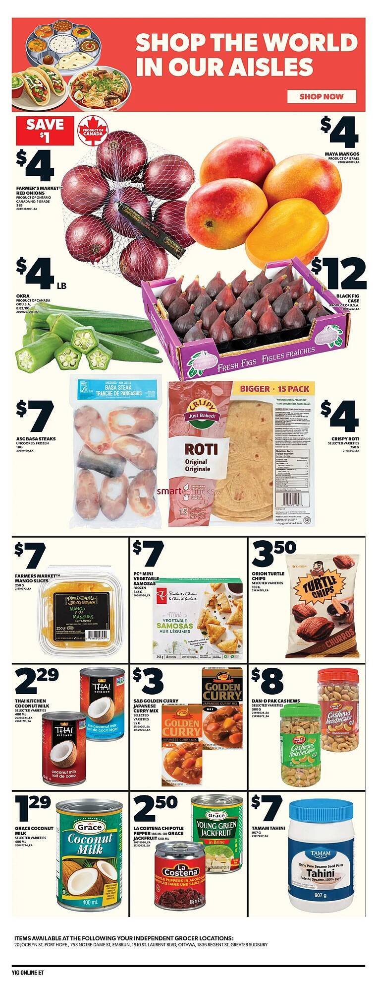 Independent Grocer flyer