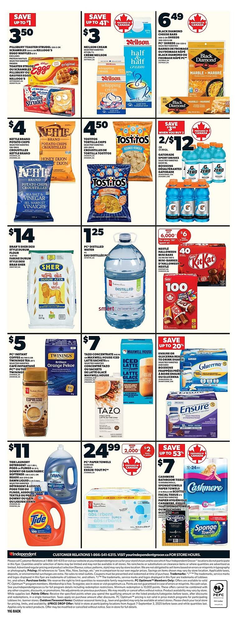 Independent Grocer flyer