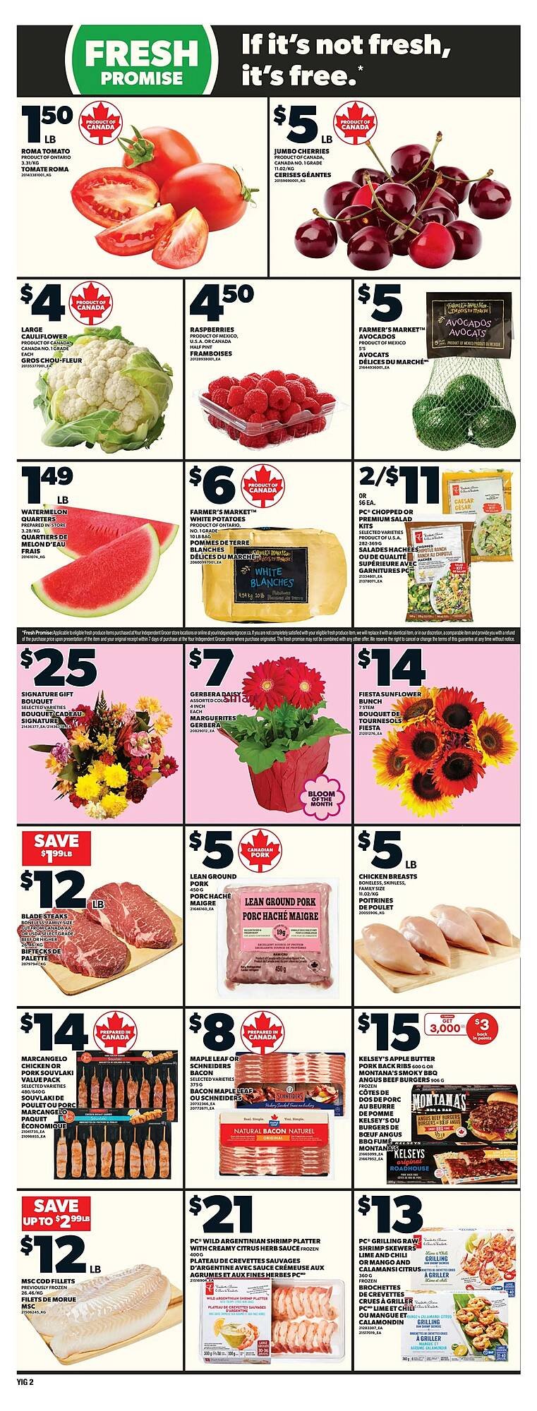 Independent Grocer flyer
