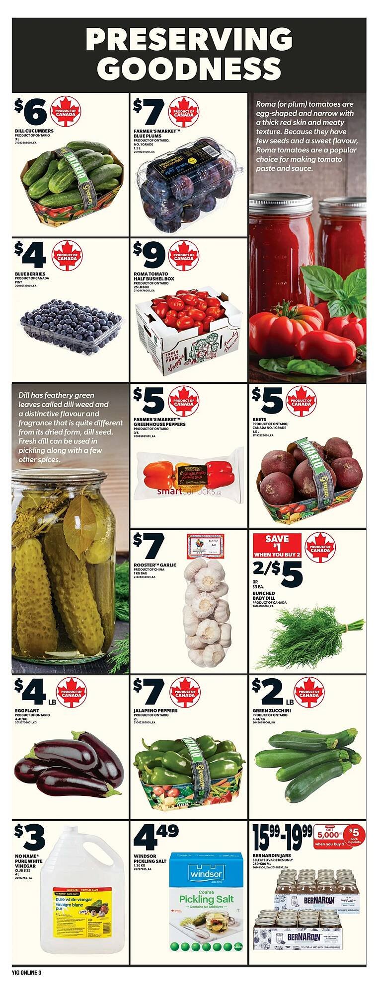 Independent Grocer flyer