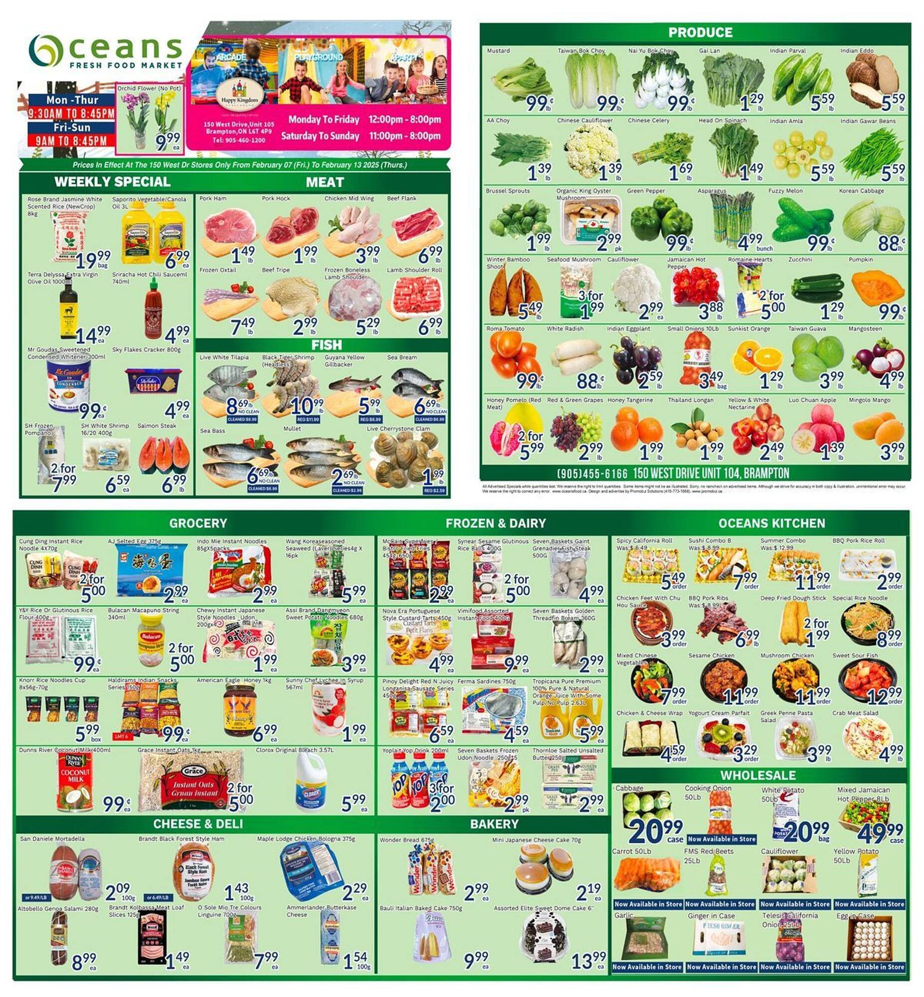 Oceans Fresh Food Market flyer (2025-09-26 - 2025-09-26) | 1