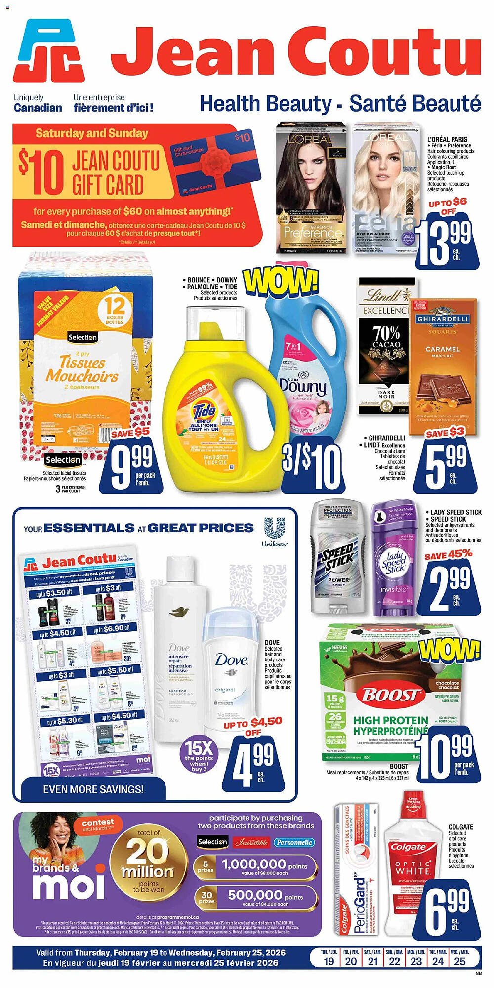 Jean Coutu flyer