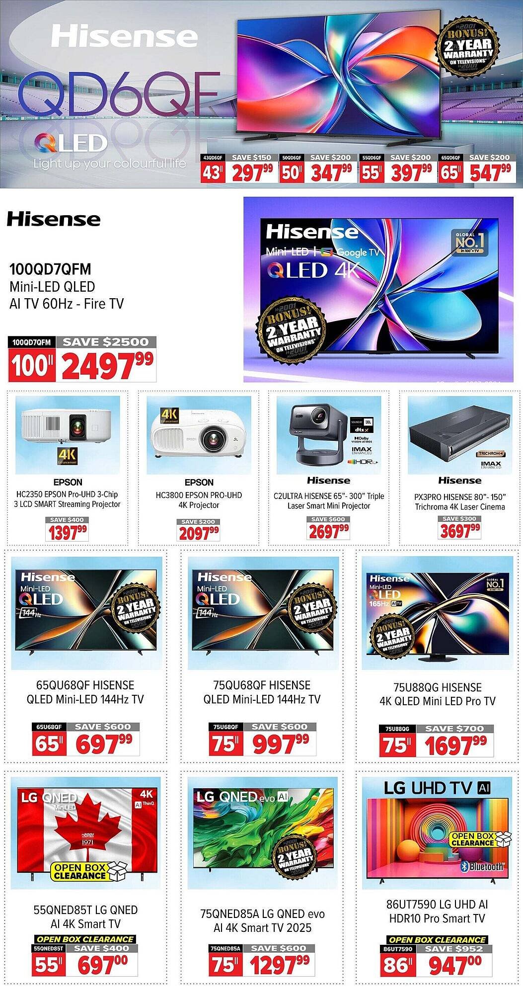 2001 Audio Video flyer (2026-01-30 - 2026-02-06) | 2