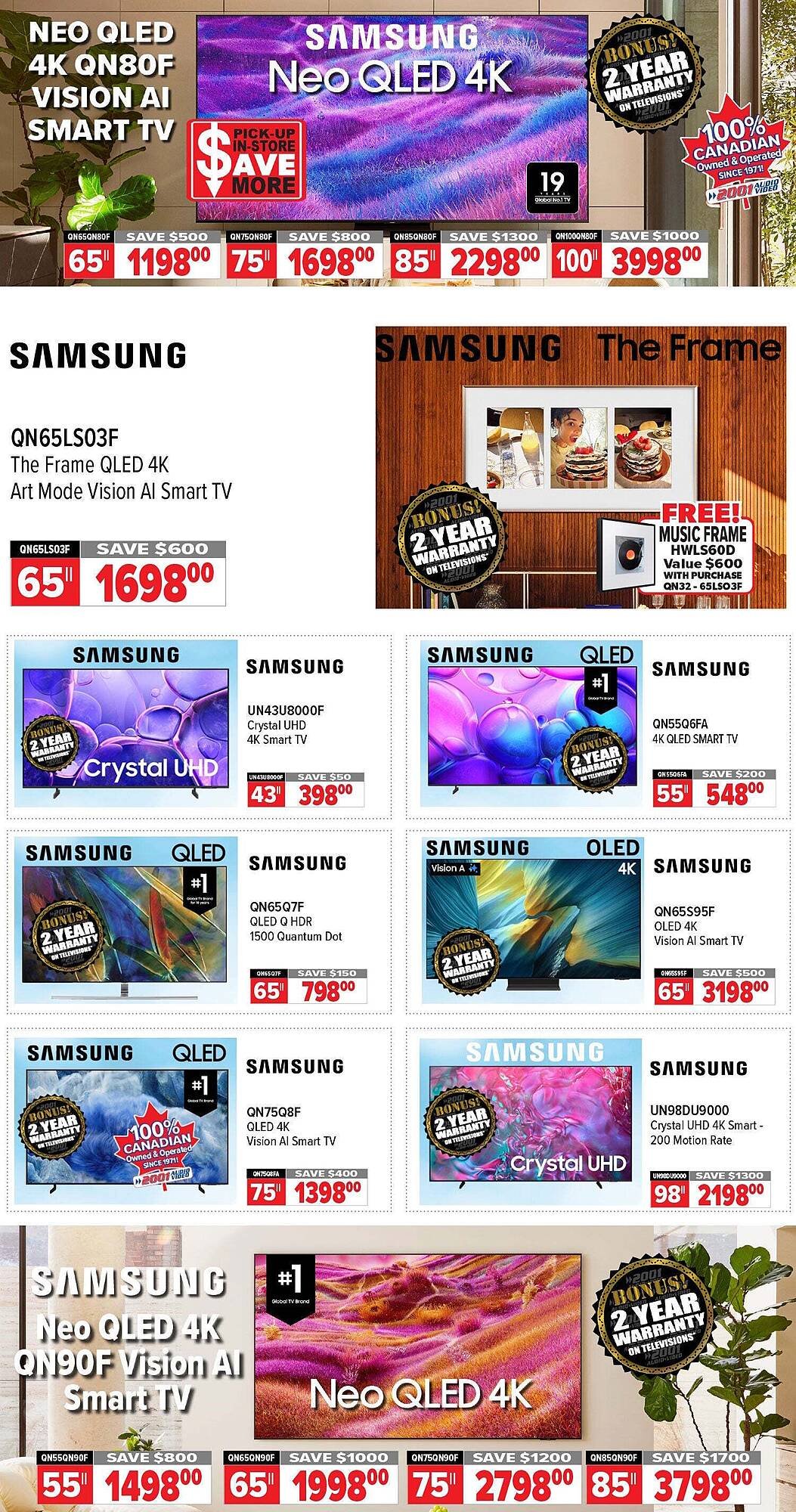 2001 Audio Video flyer (2026-01-30 - 2026-02-06) | 3