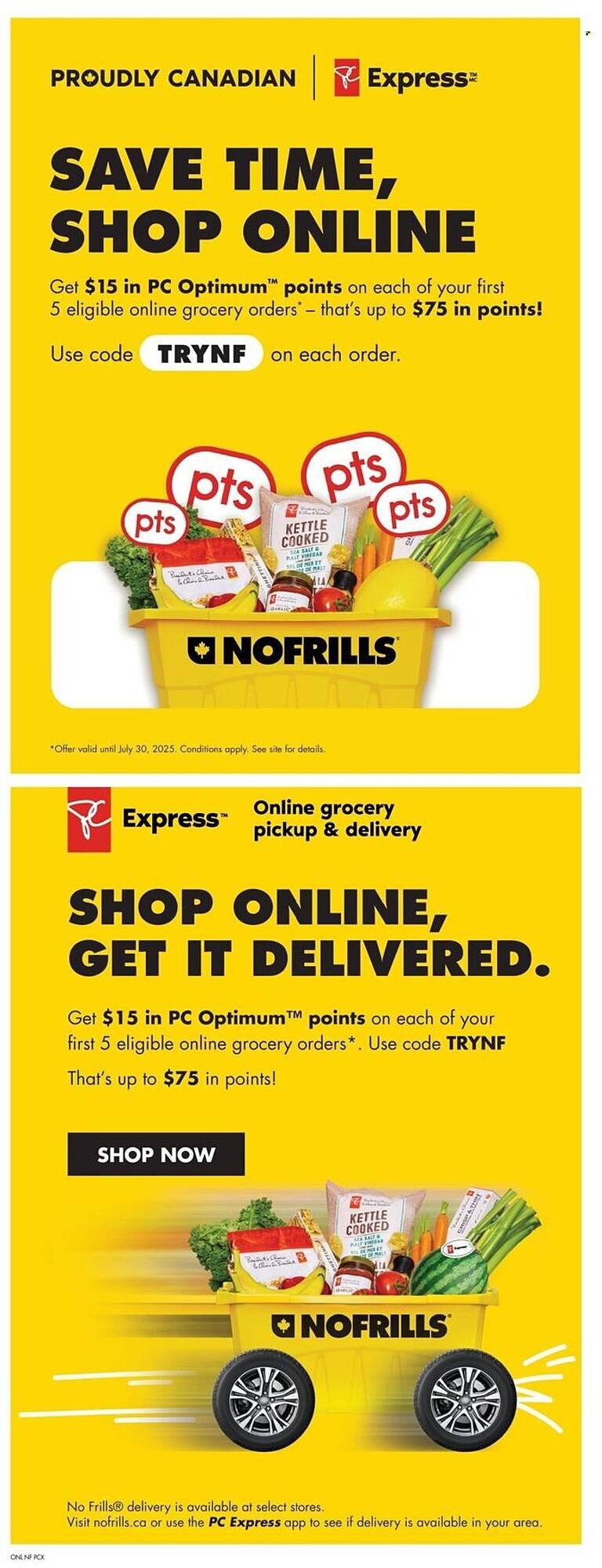 No Frills flyer