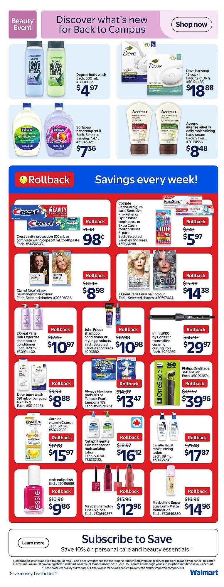 Walmart flyer