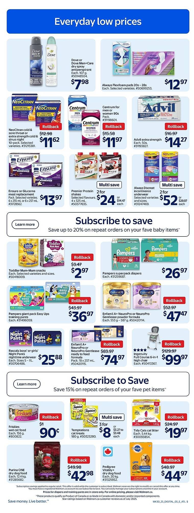 Walmart flyer