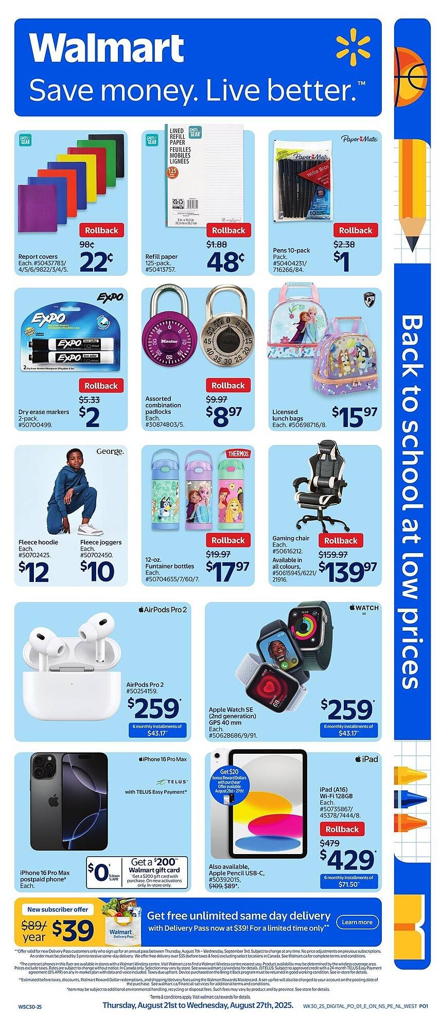 Walmart flyer