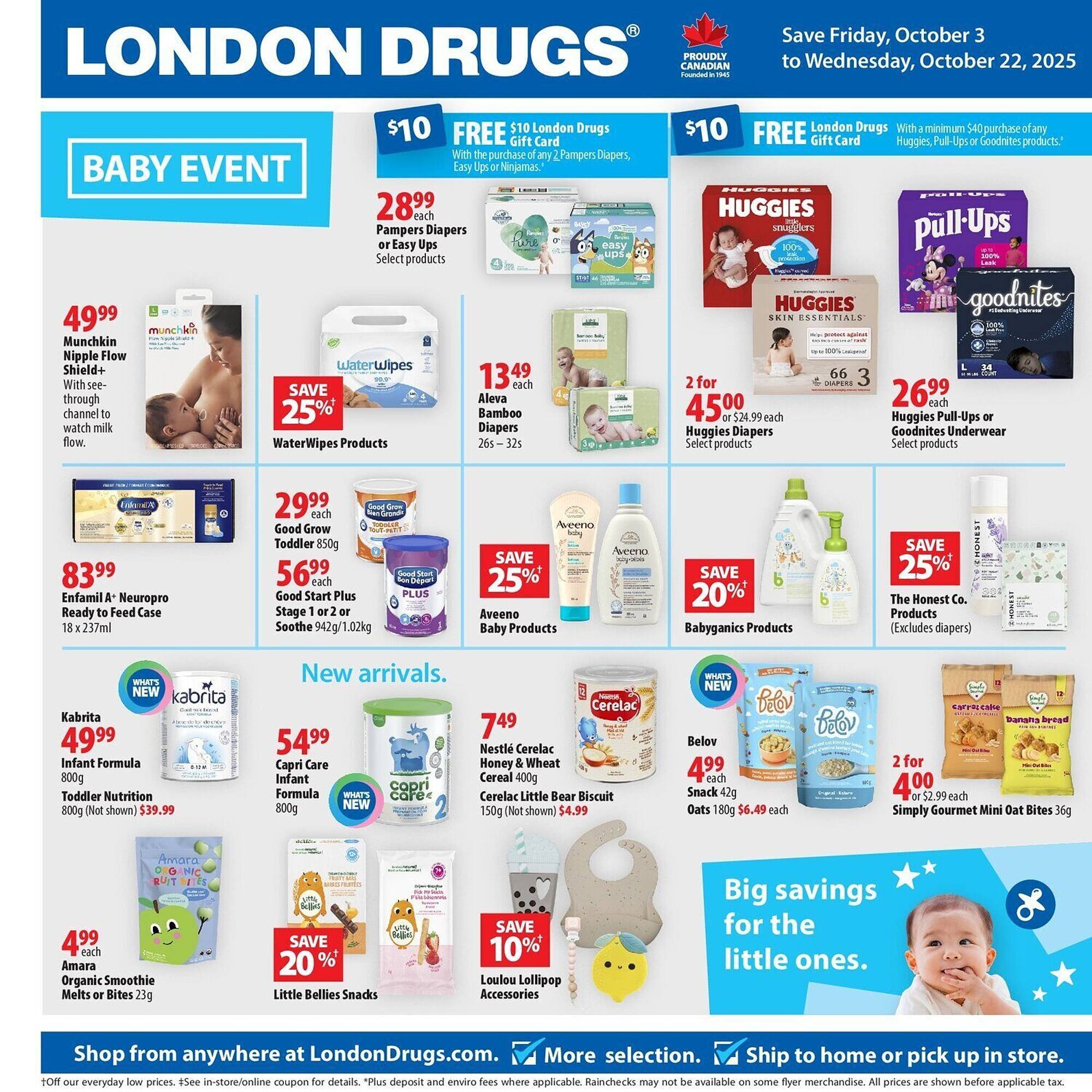 London Drugs flyer (2025-10-03 - 2025-10-10) | 1