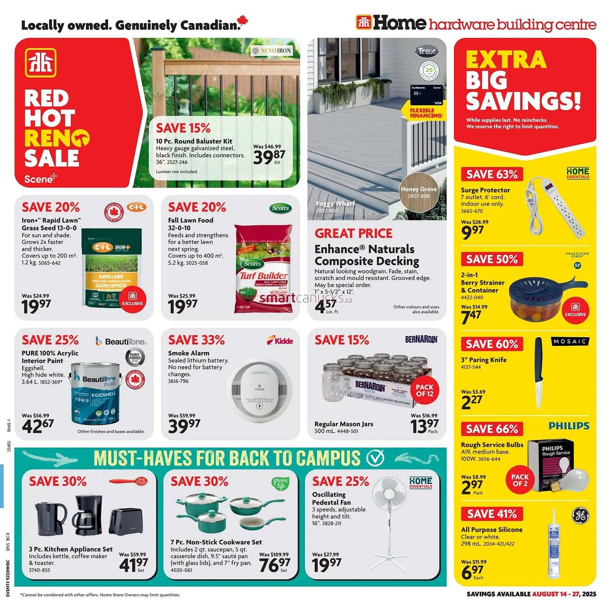 Home Hardware flyer (2025-08-14 - 2025-08-27) | 1