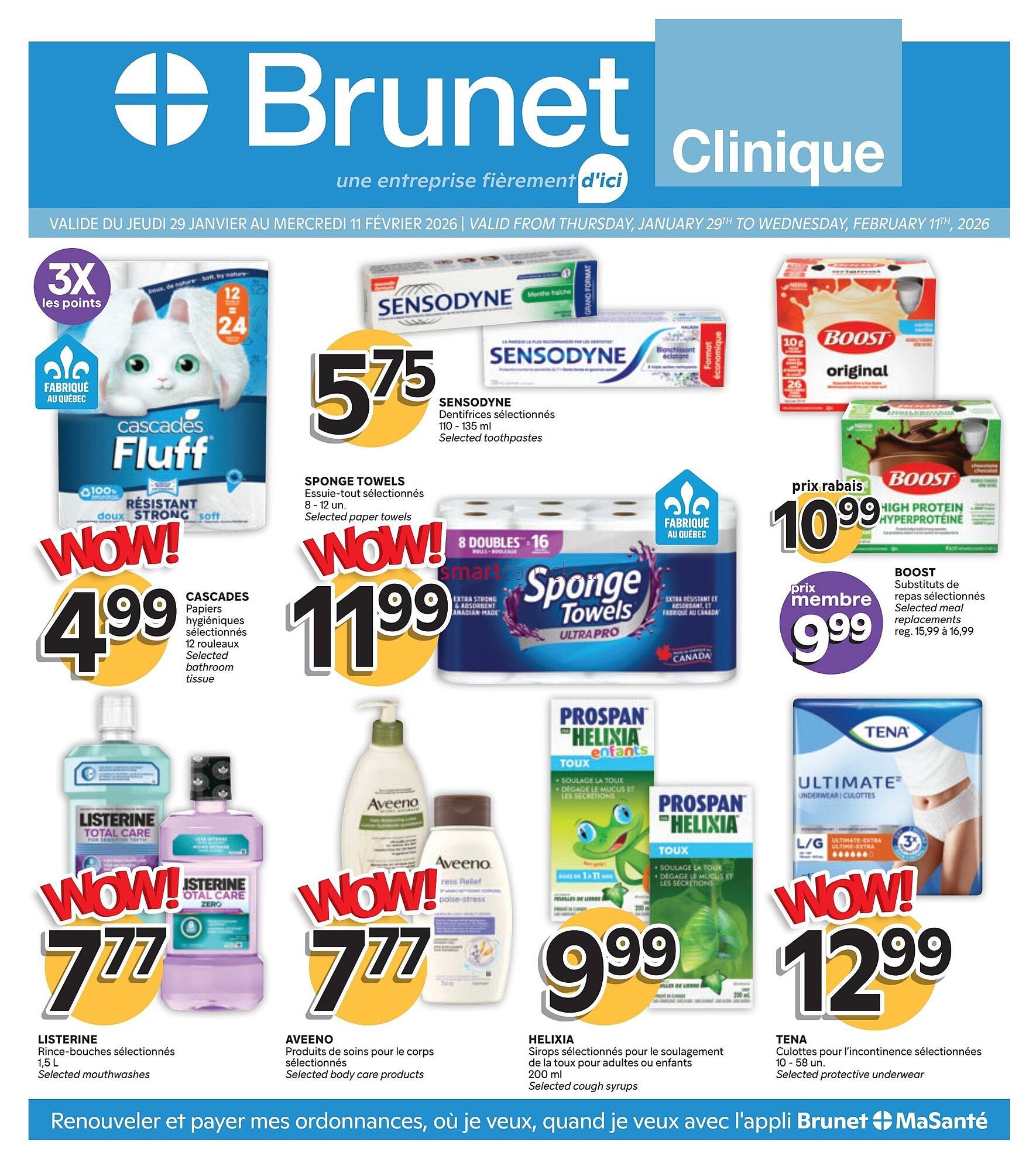 Brunet flyer (2026-01-29 - 2026-02-11) | 1