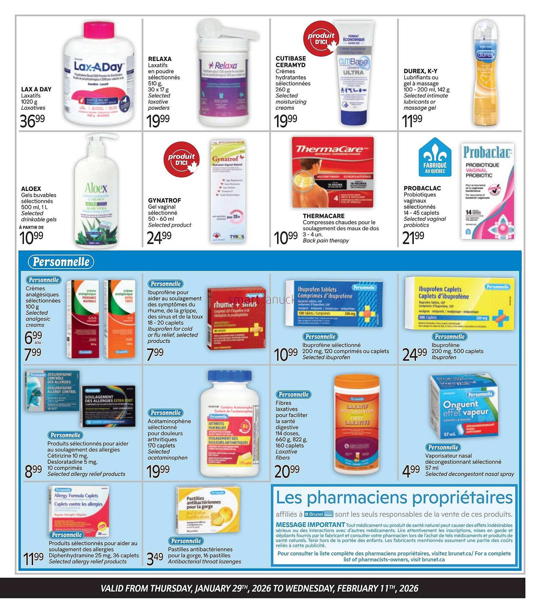 Brunet flyer (2026-01-29 - 2026-02-11) | 3