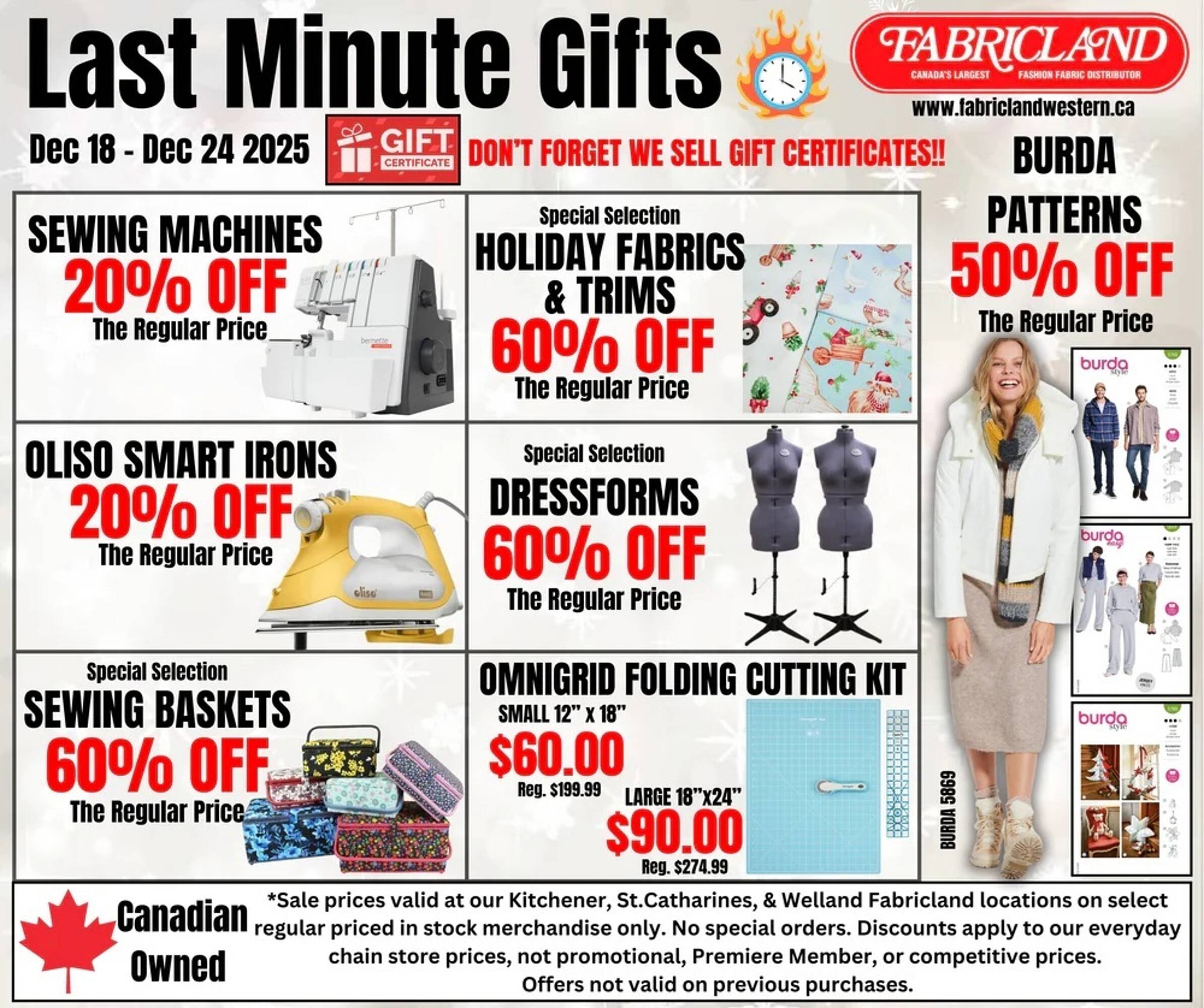 Fabricland flyer (2025-12-18 - 2025-12-24) | 1