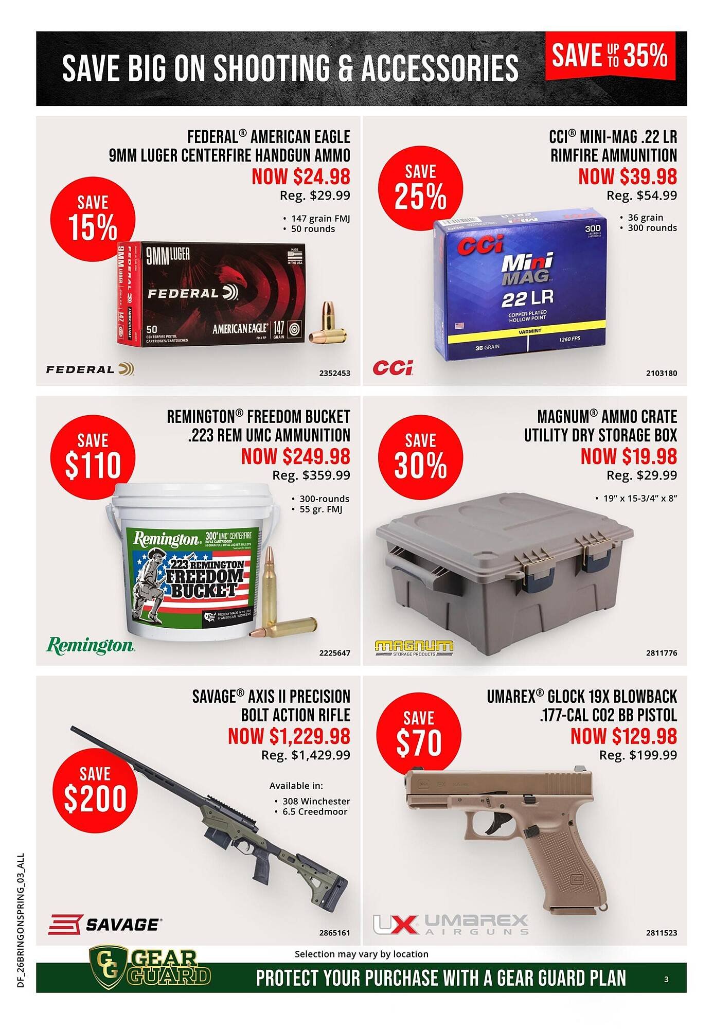 Bass Pro flyer (2026-03-20 - 2026-03-26) | 3