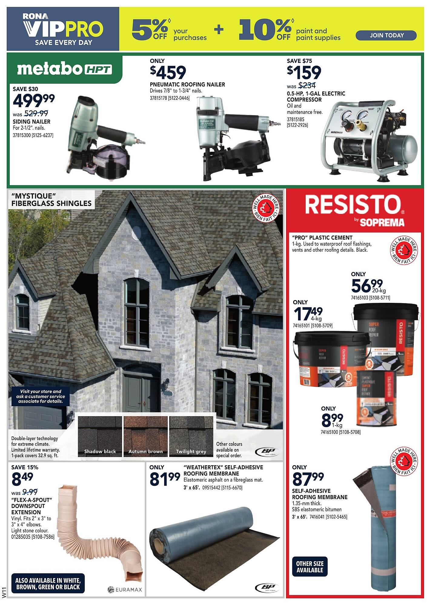 Réno Dépôt flyer