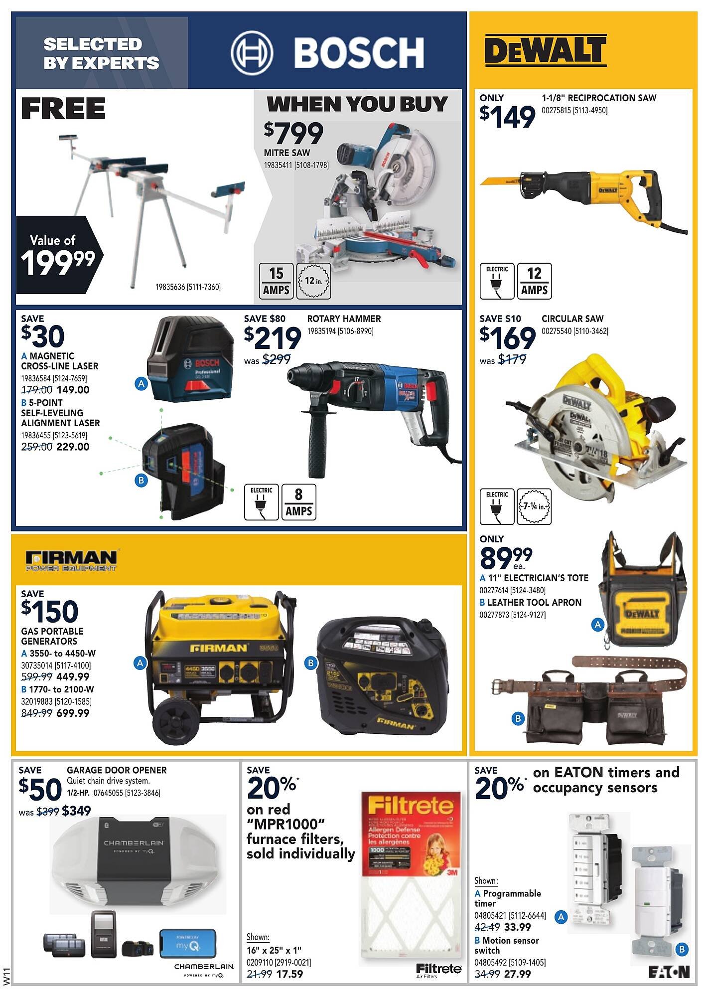 Réno Dépôt flyer