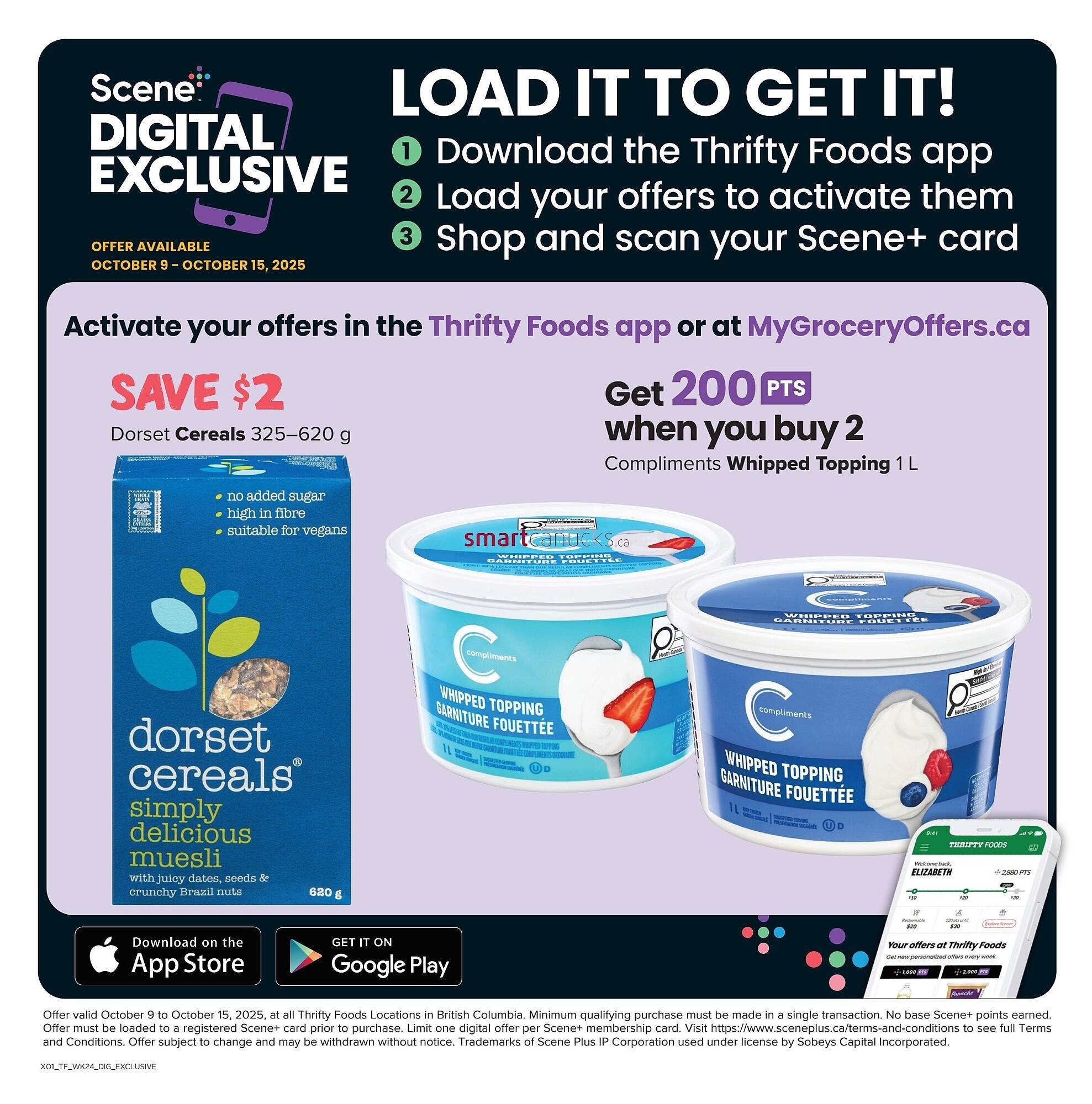 Thrifty Foods flyer