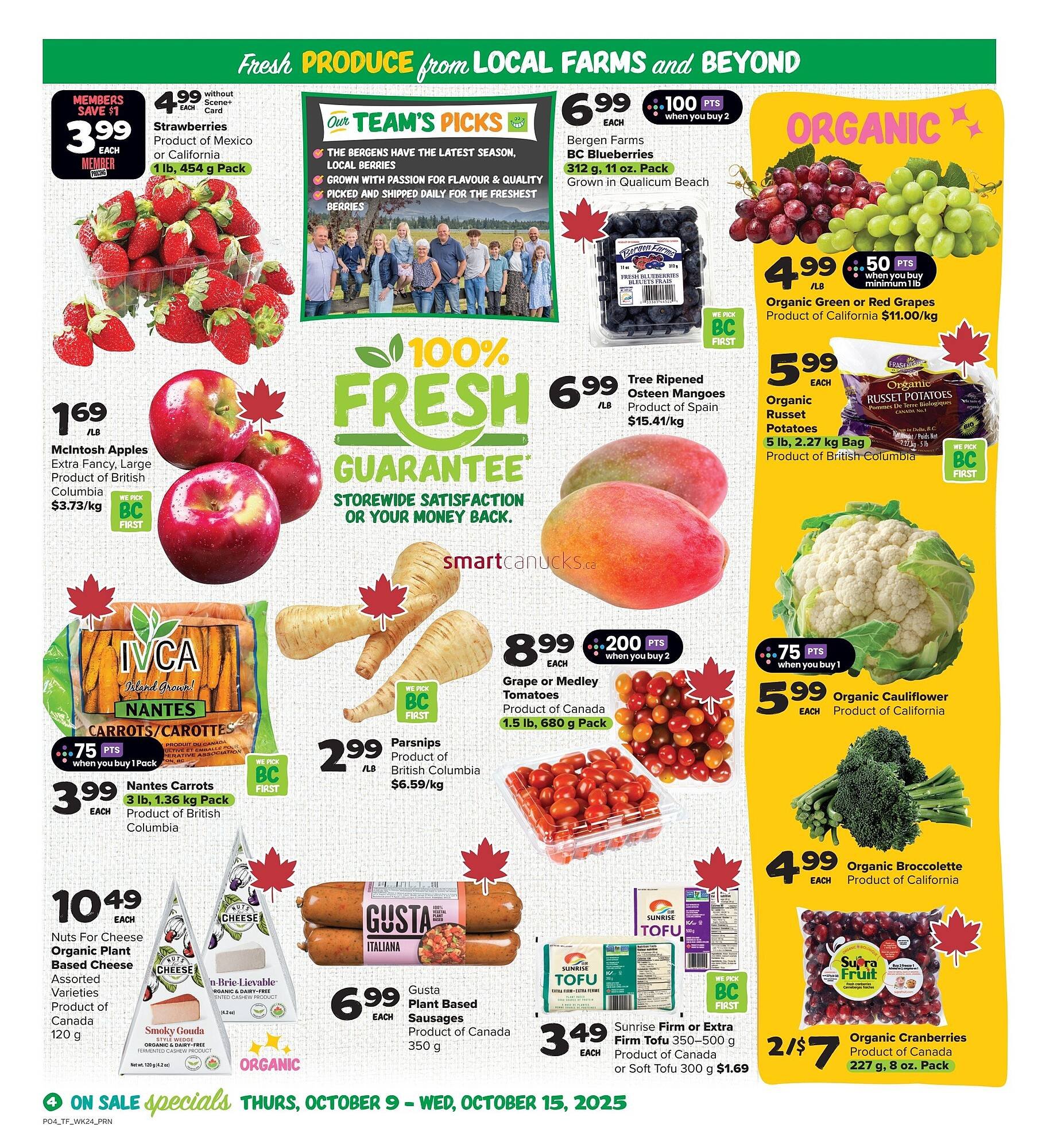 Thrifty Foods flyer