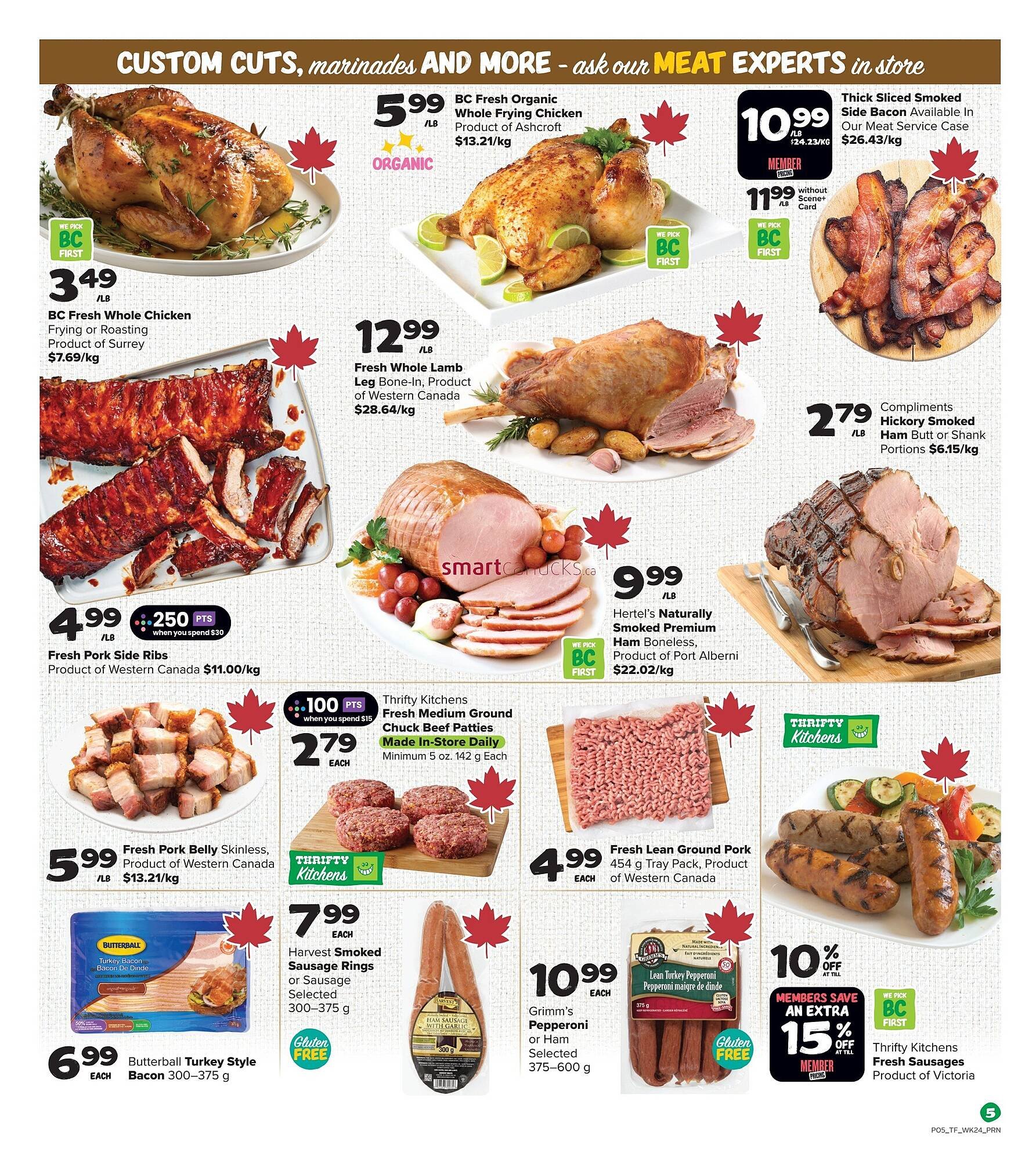 Thrifty Foods flyer