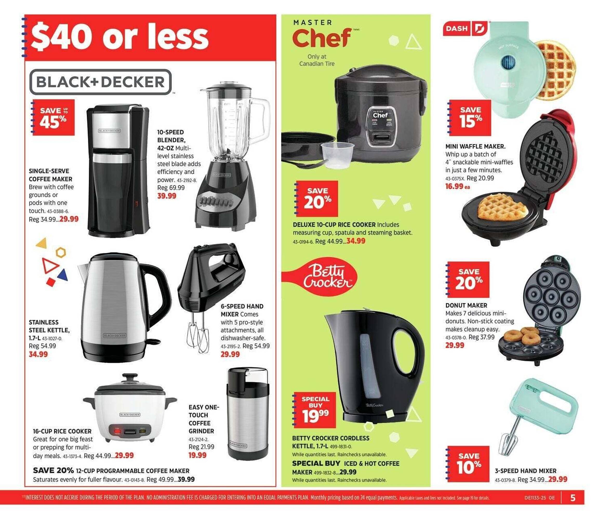 Canadian Tire flyer