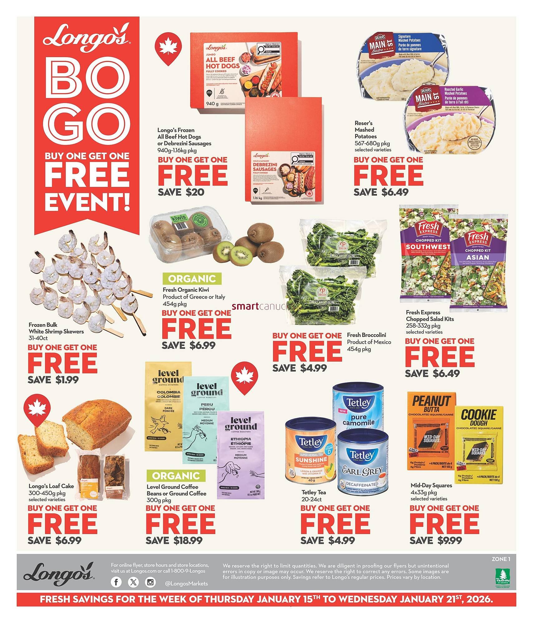 Longo's flyer (2026-01-15 - 2026-01-21) | 2