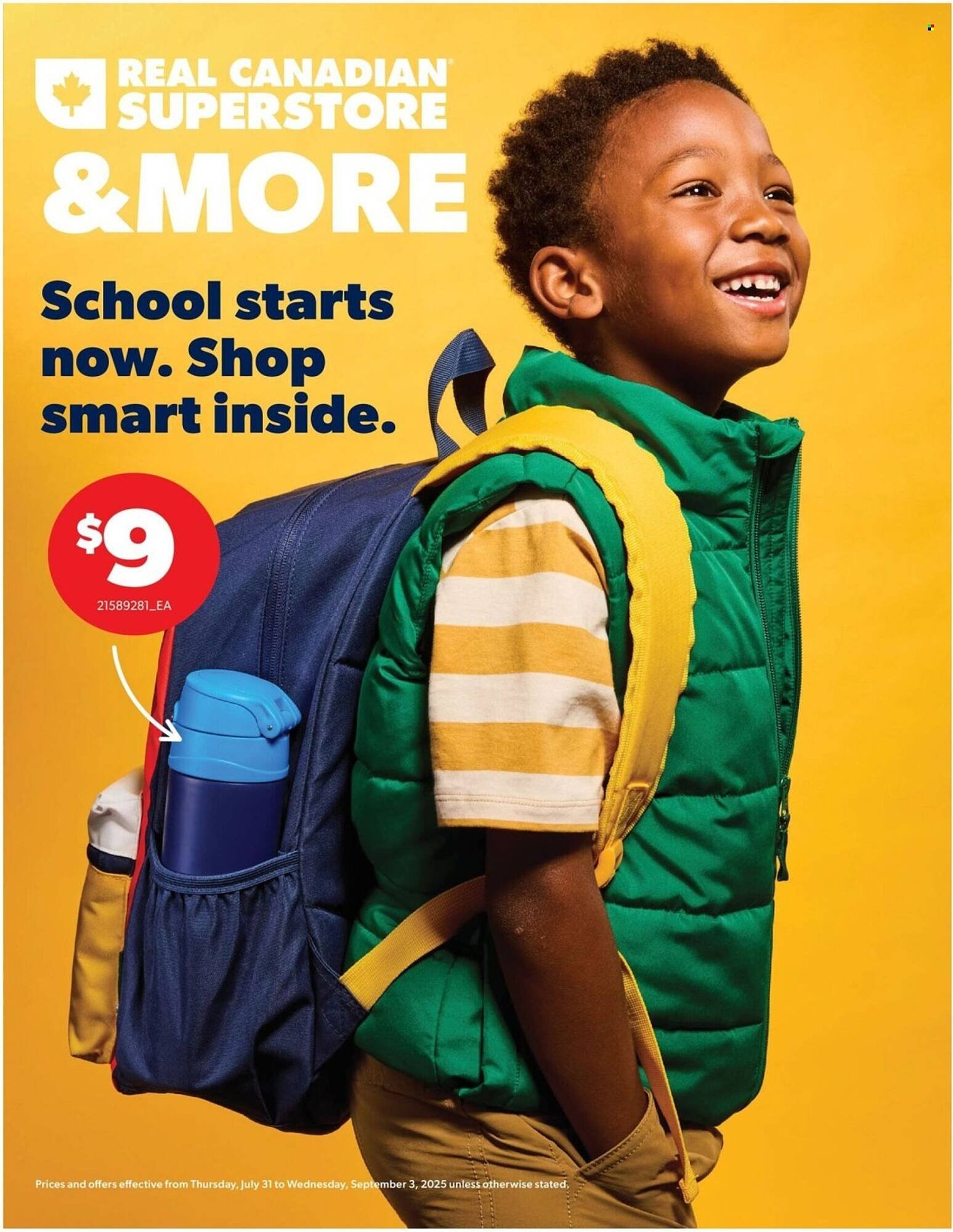 Real Canadian Superstore flyer (2025-07-31 - 2025-09-03) | 1