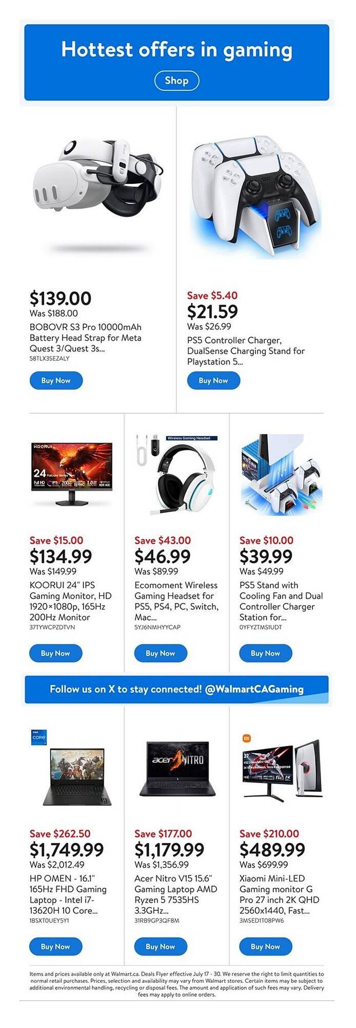 Walmart flyer