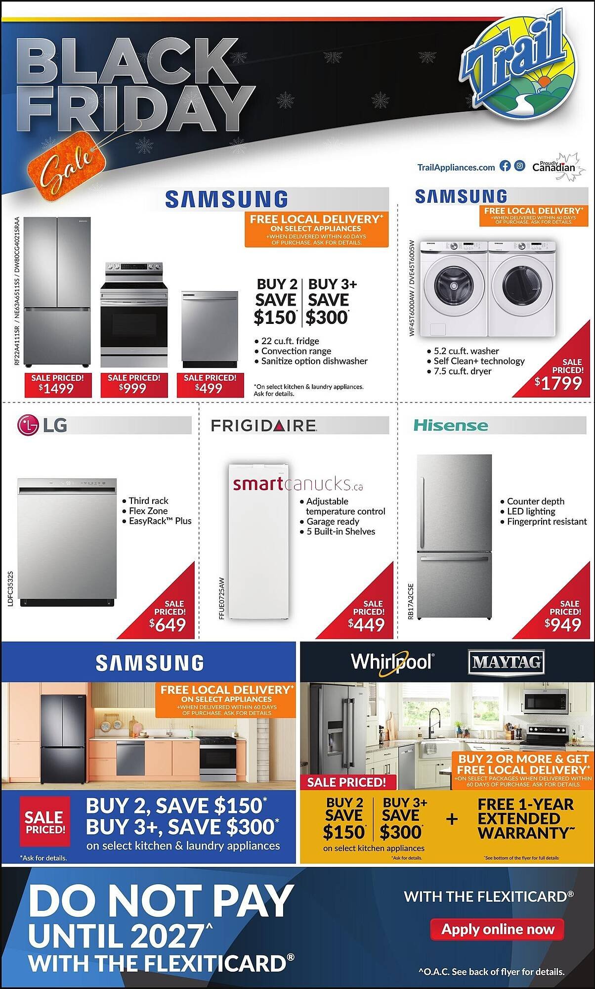 Trail Appliances flyer (2025-11-27 - 2025-12-07) | 1
