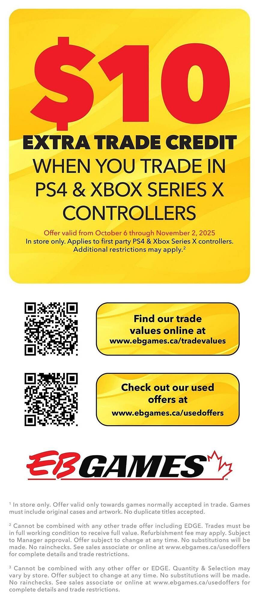 GameStop flyer