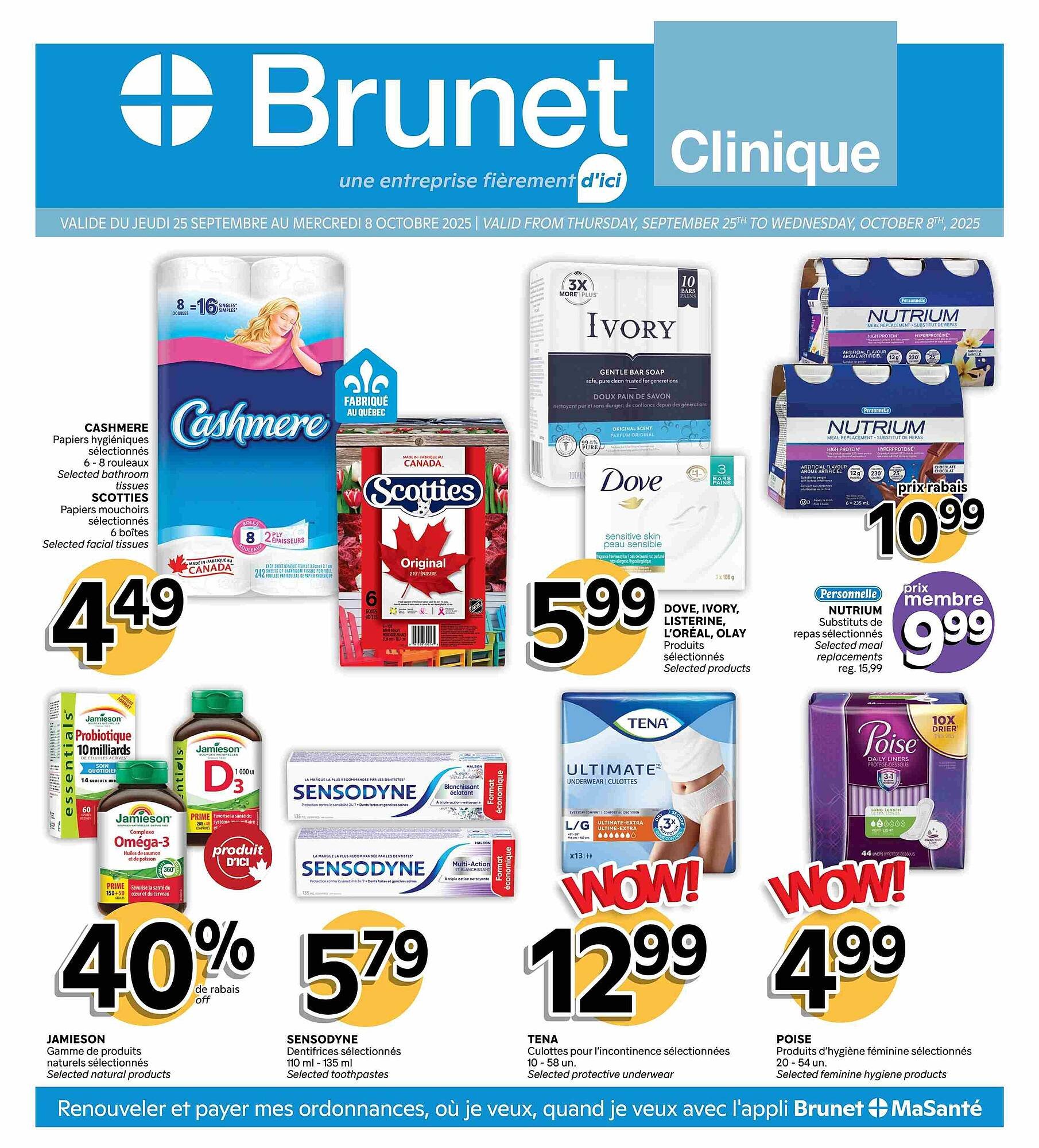 Brunet flyer (2025-09-25 - 2025-10-02) | 1