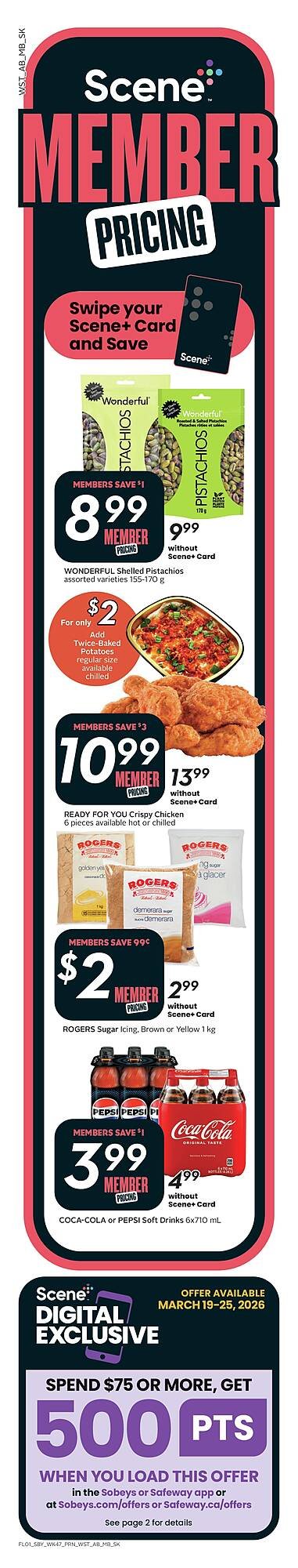 Safeway flyer (2026-03-19 - 2026-03-25) | 2
