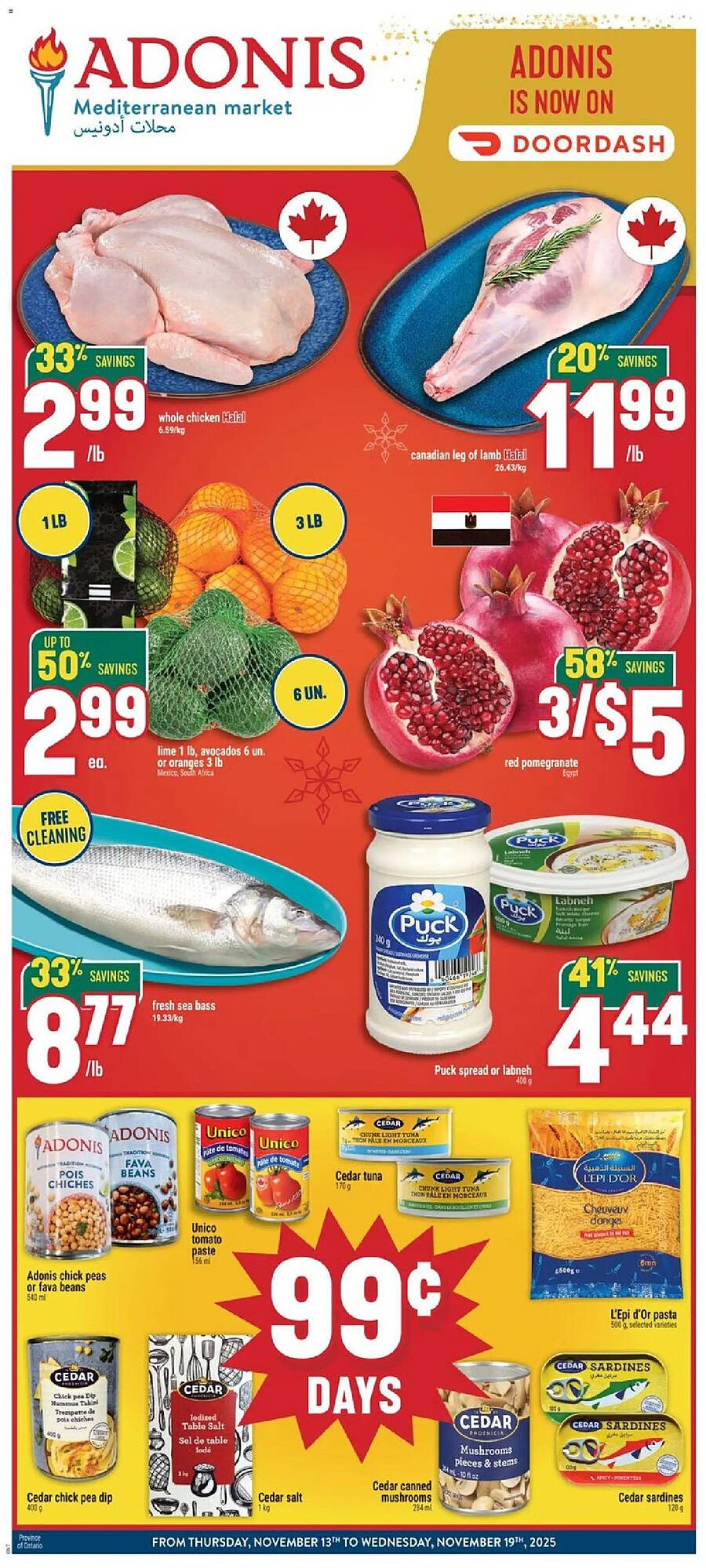 Marché Adonis flyer (2025-11-13 - 2025-11-20) | 1
