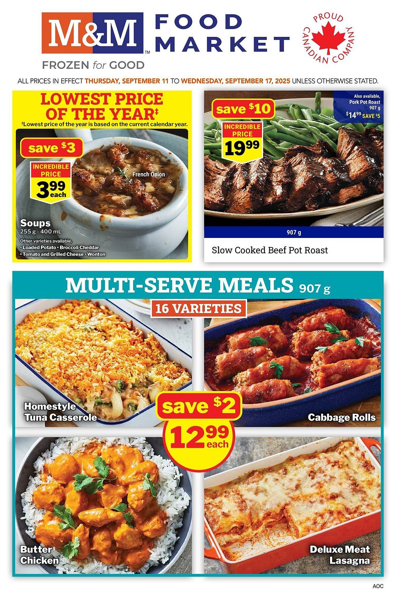 M &amp; M Food Market flyer (2025-09-12 - 2025-09-19) | 1