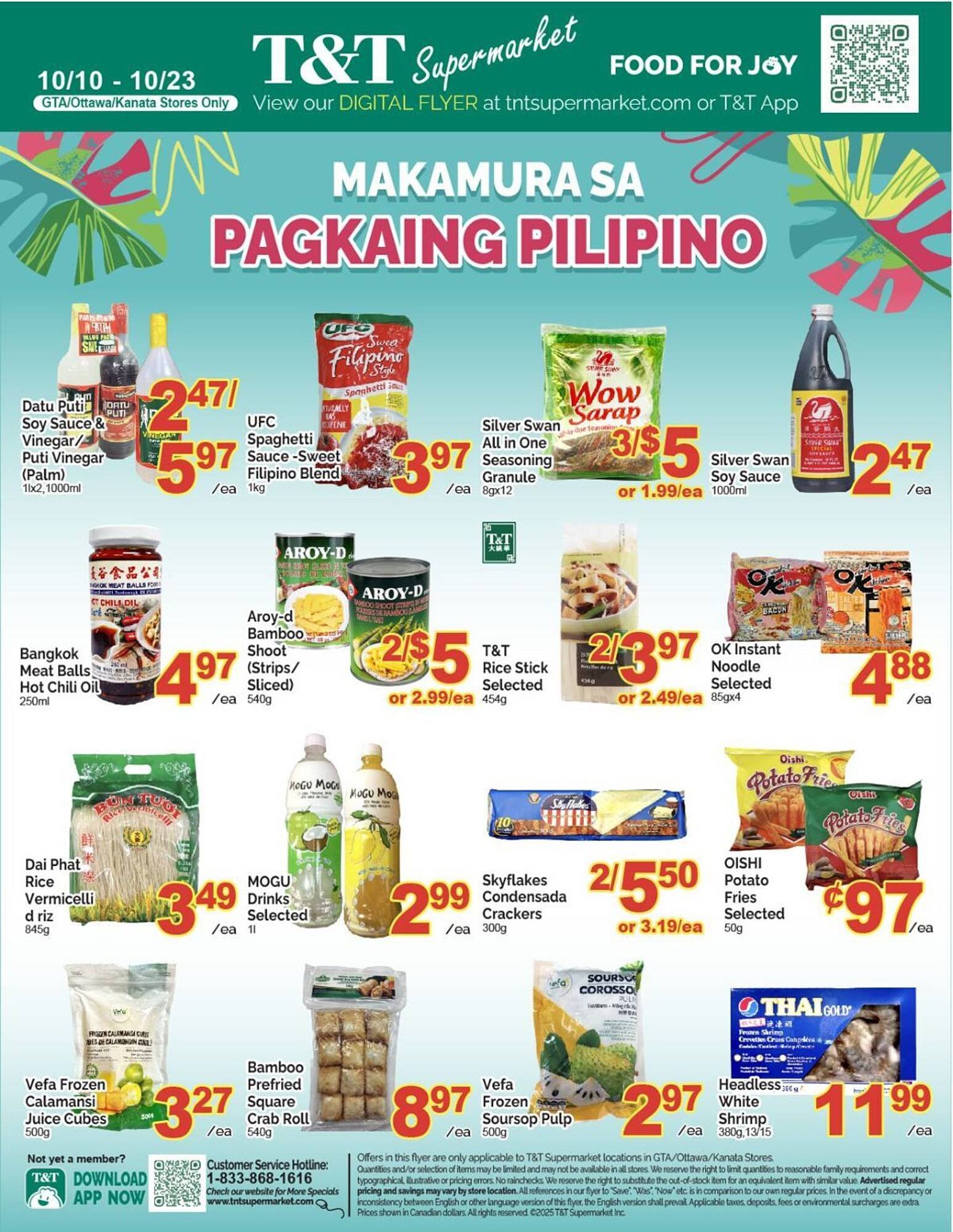T&amp;T Supermarket flyer (2025-10-10 - 2025-10-23) | 1