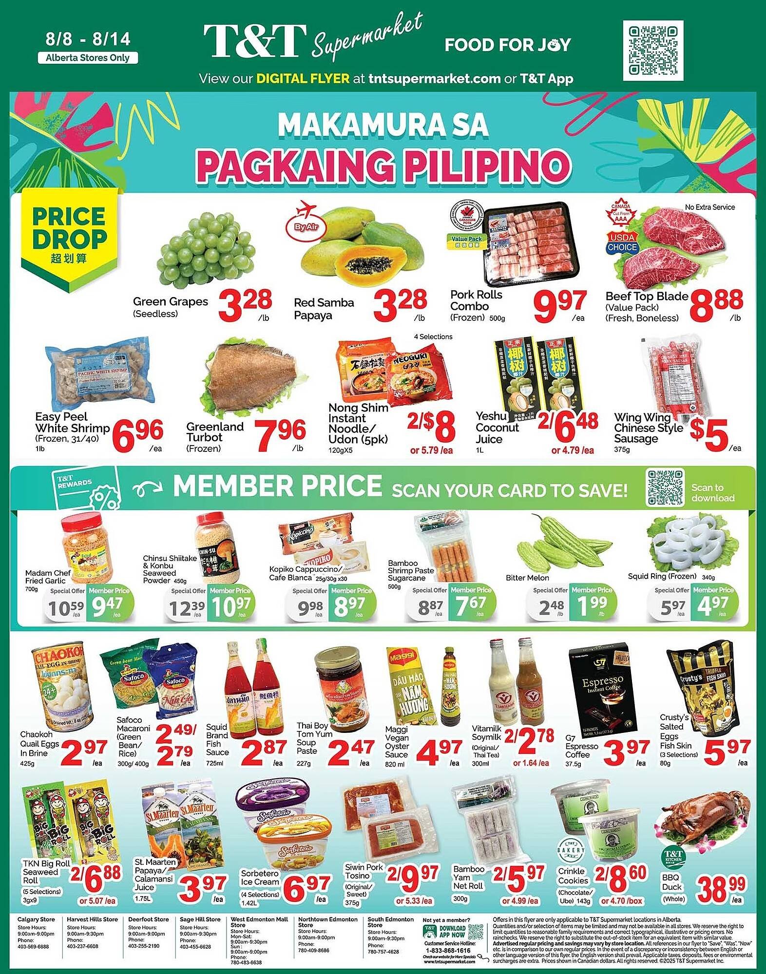 T&T Supermarket flyer