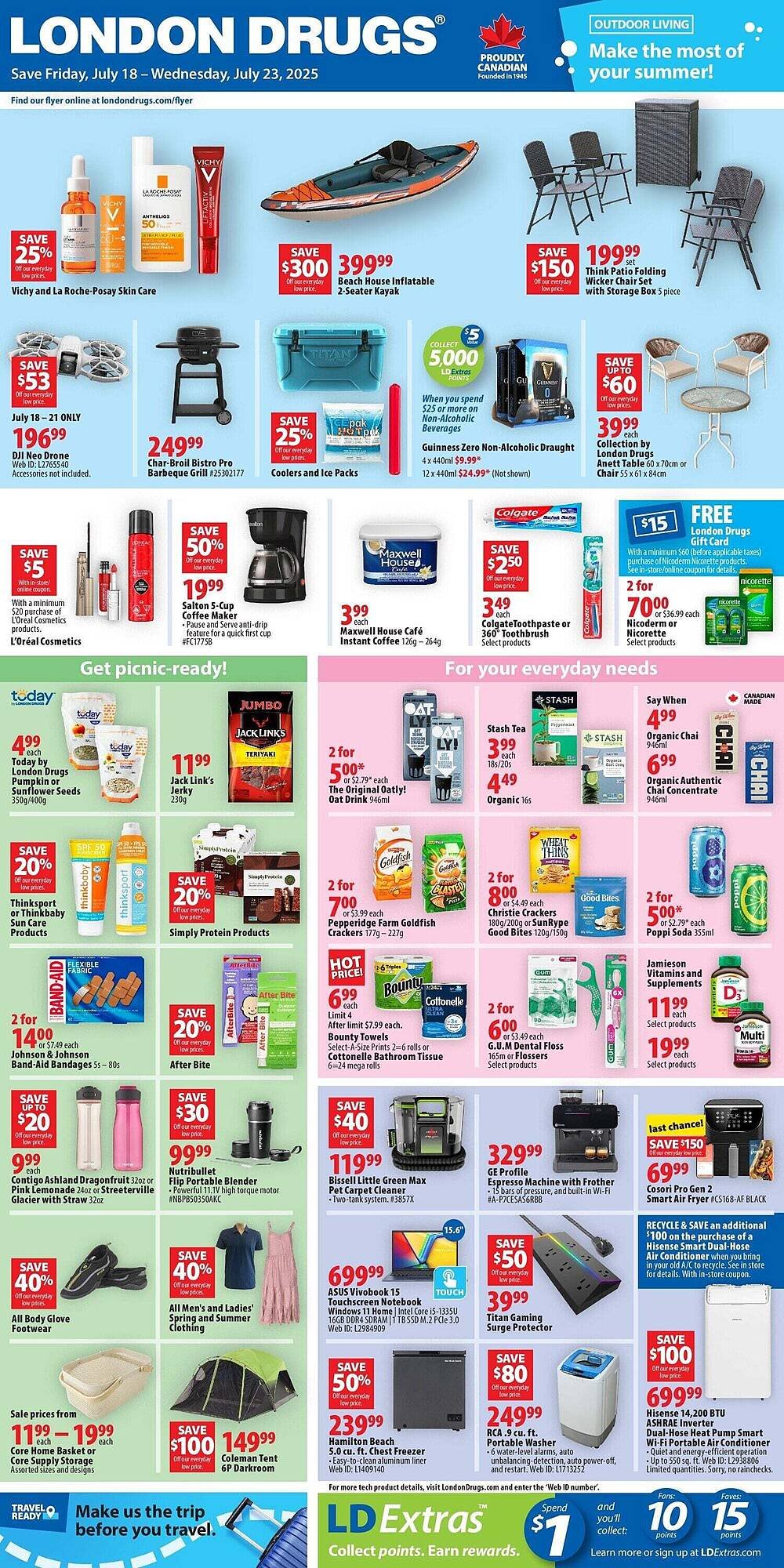 London Drugs flyer (2025-07-18 - 2025-07-25) | 1