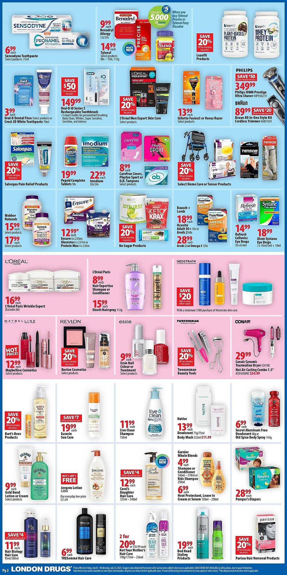 London Drugs flyer