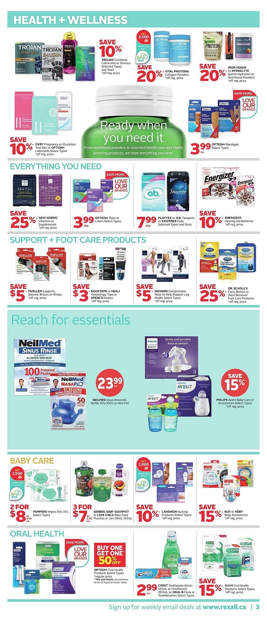 Rexall flyer