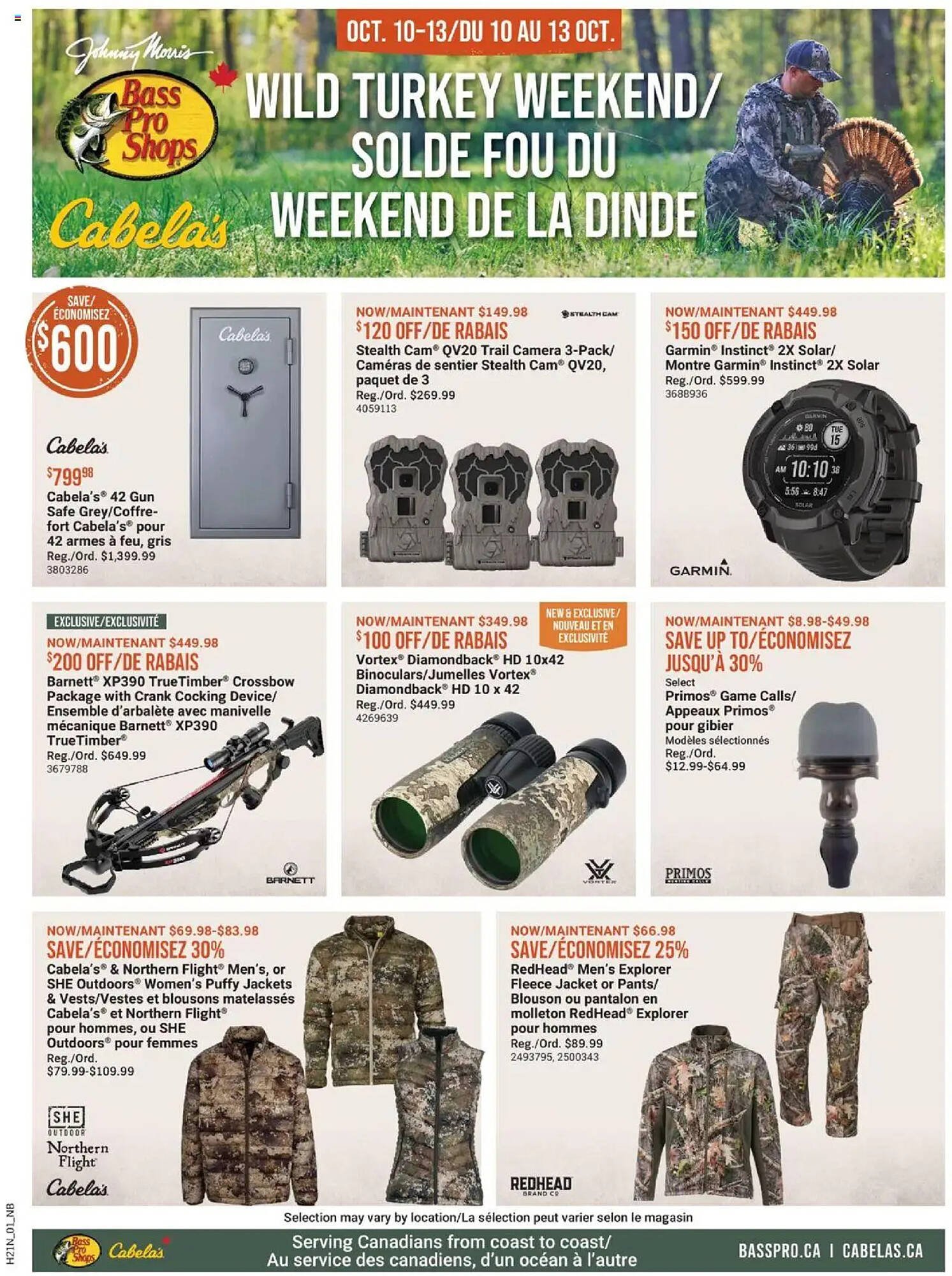 Cabela&#039;s flyer (2025-10-10 - 2025-10-13) | 1