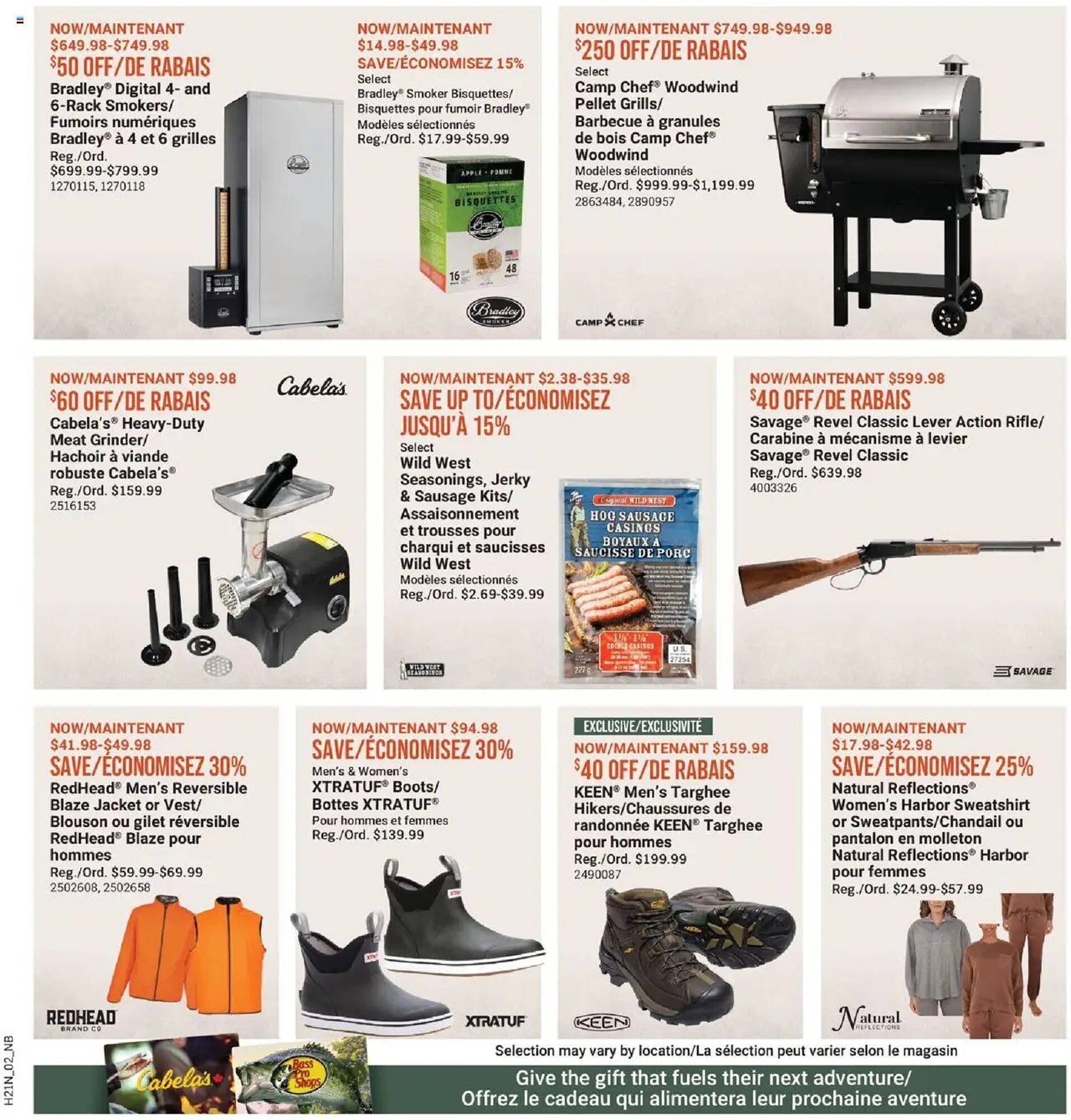Cabela's flyer