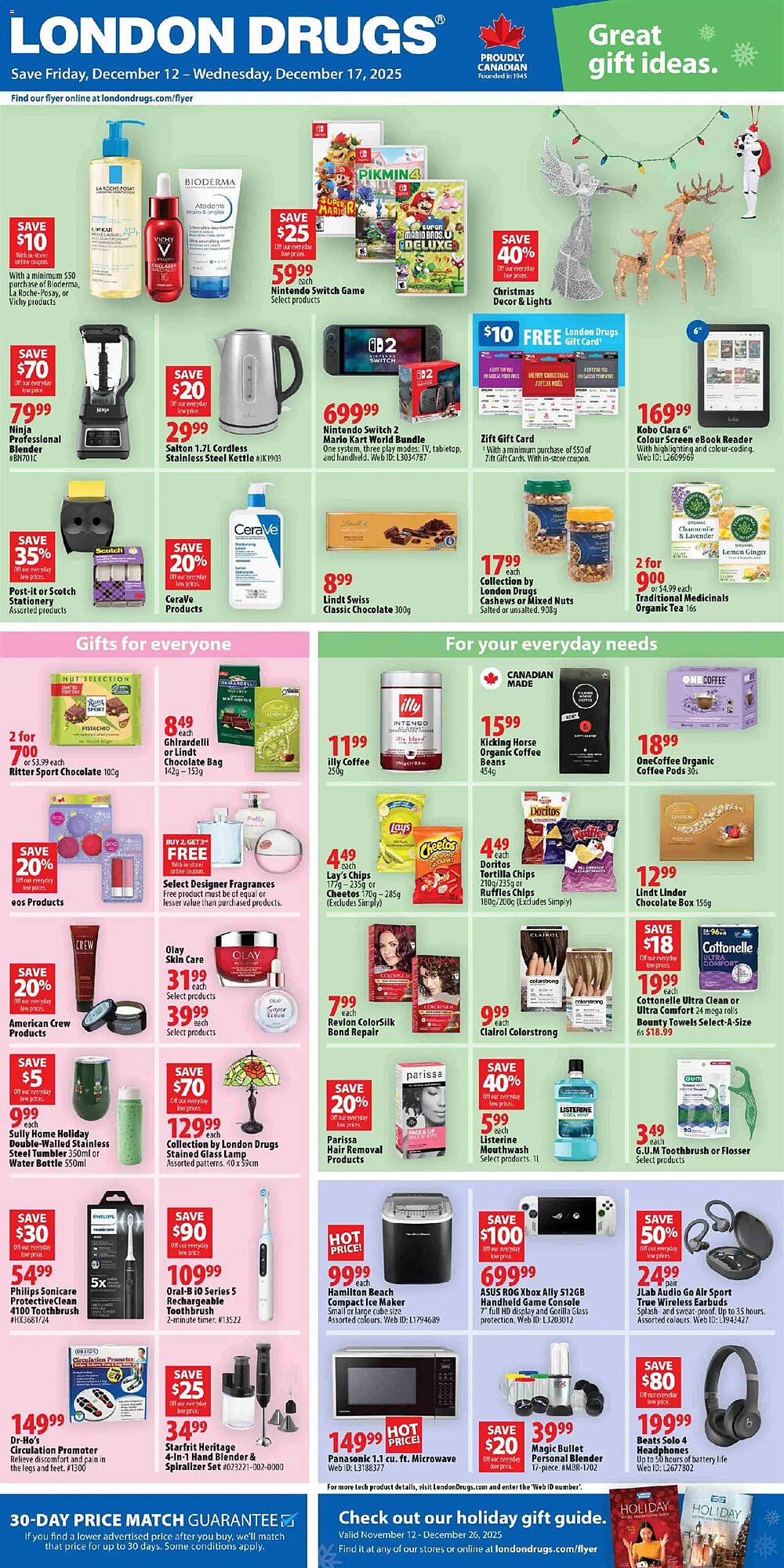 London Drugs flyer (2025-12-12 - 2025-12-17) | 1