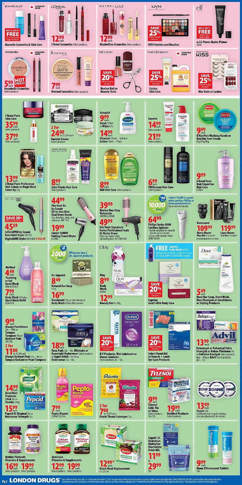 London Drugs flyer (2025-12-12 - 2025-12-17) | 2