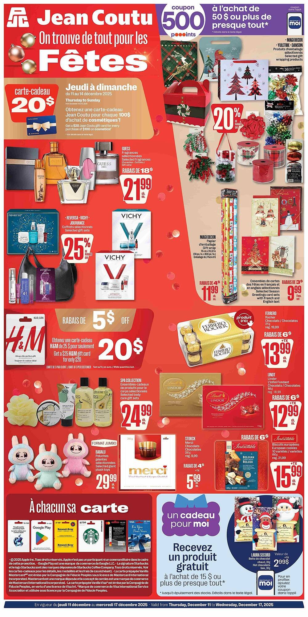 Jean Coutu flyer (2025-12-11 - 2025-12-17) | 1